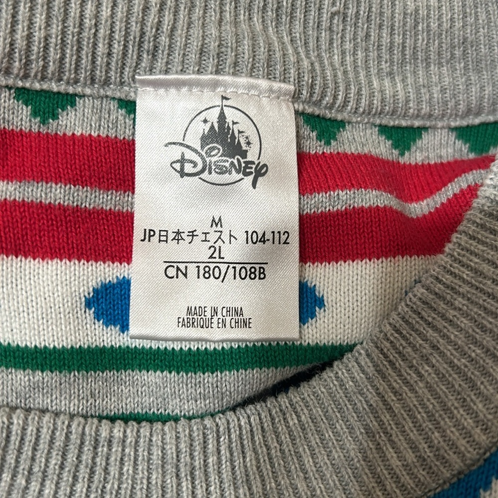 Disney parks Christmas sweater with a big Mickey - Picture 5 of 9